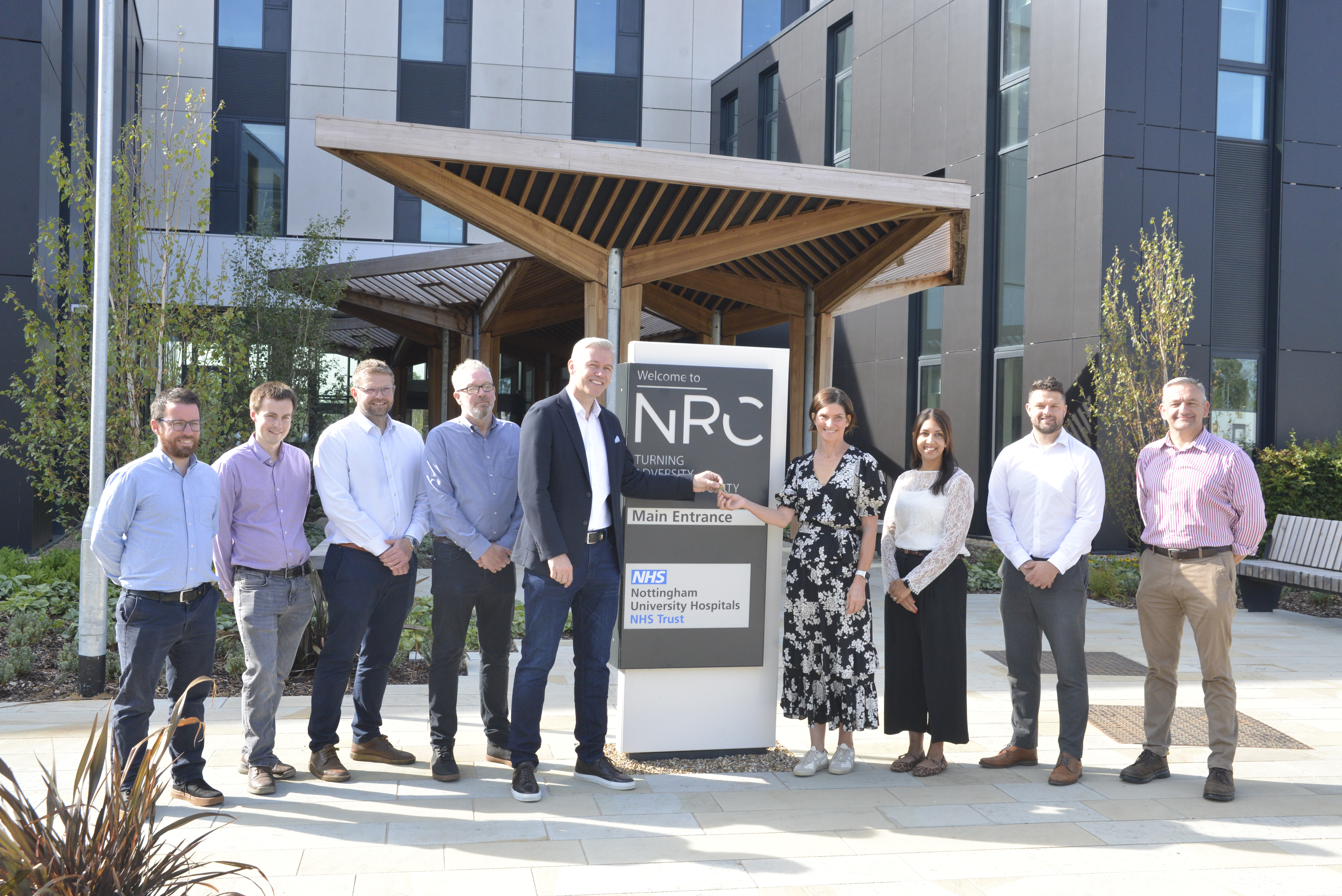 National Rehabilitation Centre receives keys to the building and prepares for patients